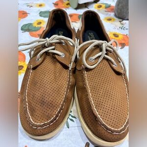 Sperry Top sider Men's Brown Boat Shoes size 11.5M